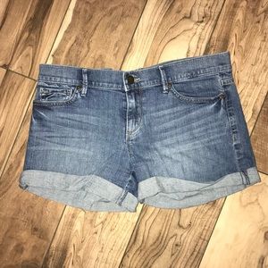 Jean Cuffed Shorts